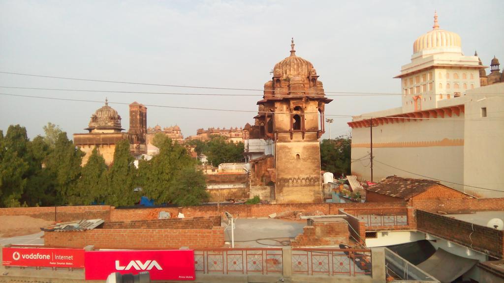 Temple View Guest House Orchha Buitenkant foto